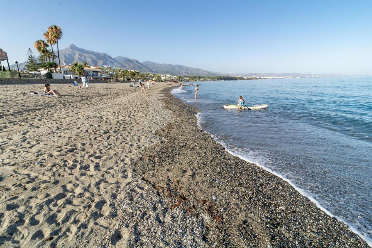 Pr45- Beach Front Apartment Puerto Banus Marbella Kültér fotó