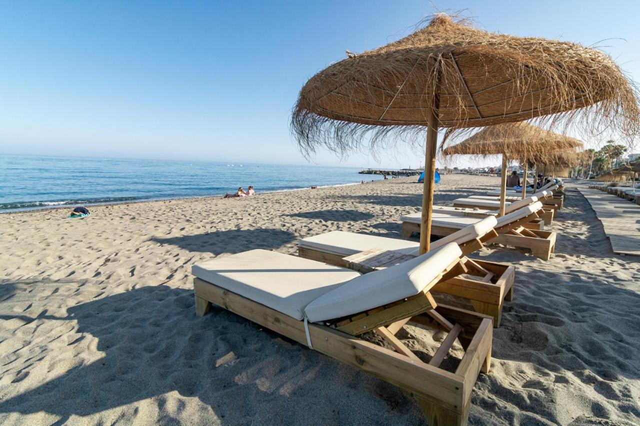 Pr45- Beach Front Apartment Puerto Banus Marbella Kültér fotó