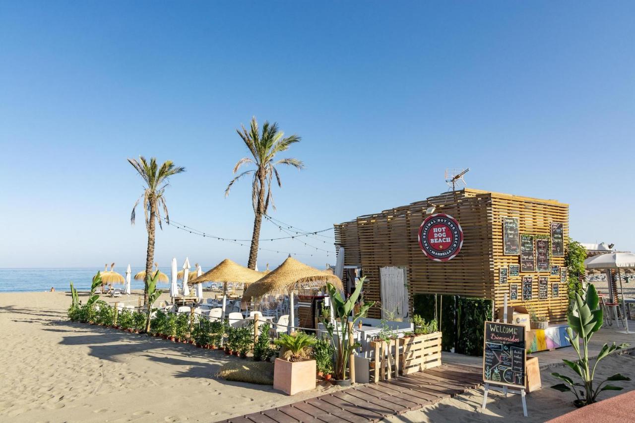 Pr45- Beach Front Apartment Puerto Banus Marbella Kültér fotó